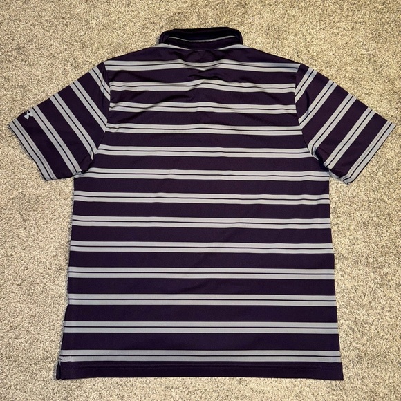 Under Armour Mens L Heat Gear Loose Performance Polo Golf Shirt Lot of 3 Striped - Picture 9 of 16